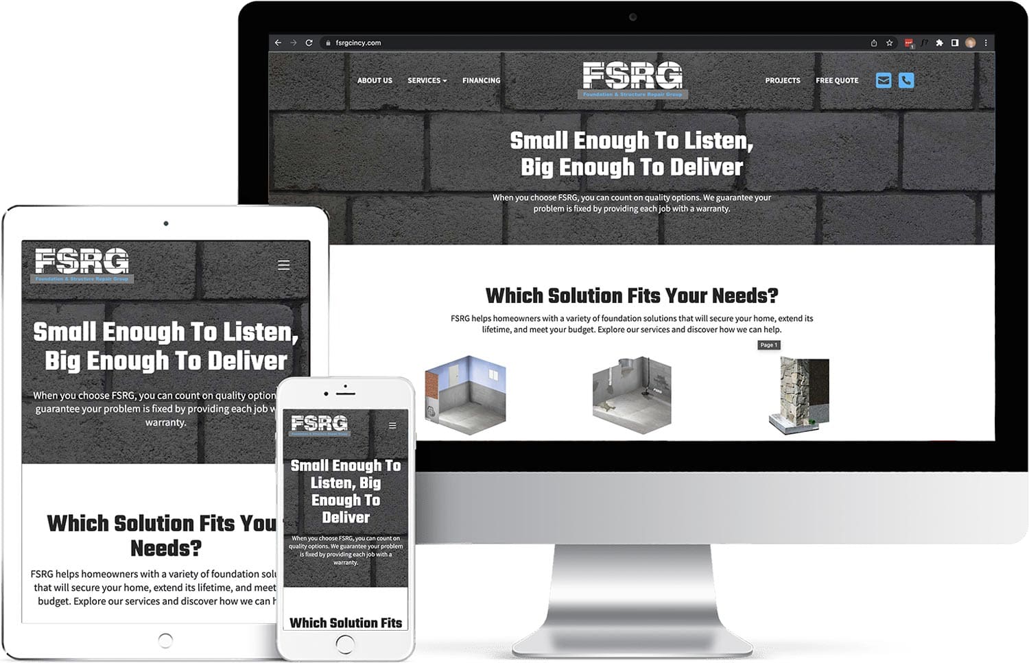 FSRG Responsive Design