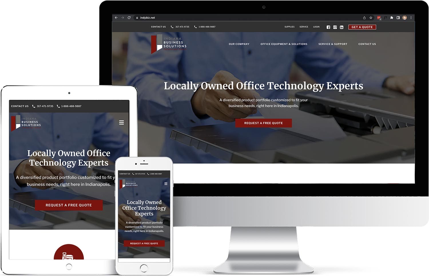 Indy Biz Responsive Design