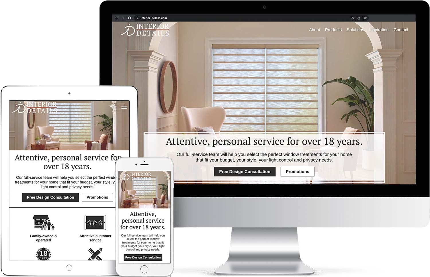 Interior Details Responsive Layouts